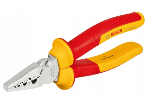 Kềm Bấm Cách Điện VDE 180mm Bosch 1600A02NE6
