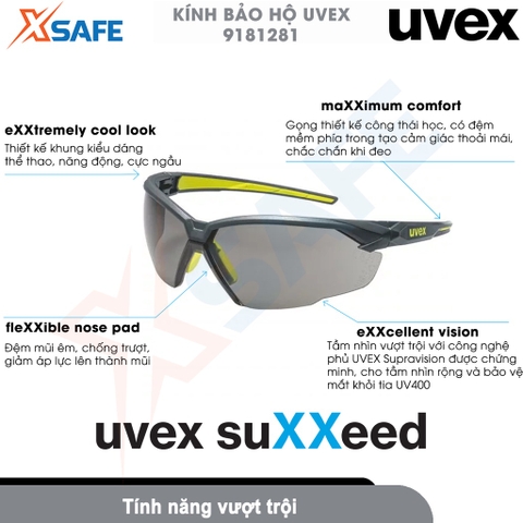 Kính bảo hộ Uvex 9181281