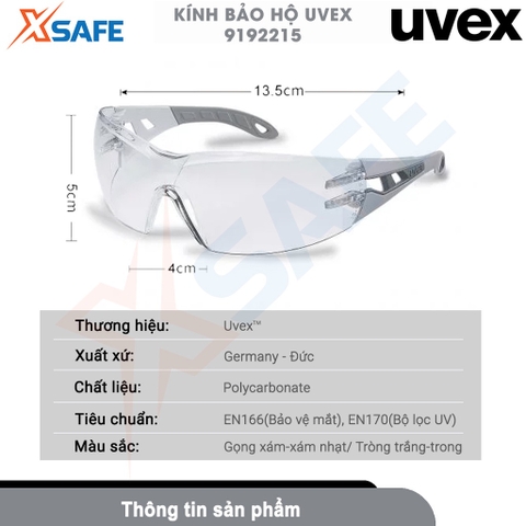 Kính bảo hộ Uvex 9192215