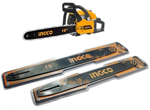 Máy cưa xích dùng xăng Ingco GCS5451811 1.8Kw