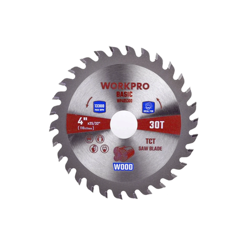 Lưỡi Cưa Cắt Gỗ Cơ Bản 110x20x40t Workpro WP405301