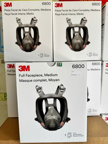 Bộ mặt nạ phòng độc 3M 6800 + 6001 + 5N11 + 501