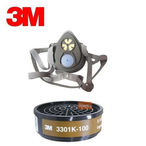 MẶT NẠ PHÒNG ĐỘC 3M 6200
