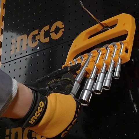 Bộ 9 Chìa Vặn Góc L 7-19mm INGCO LASWT0901