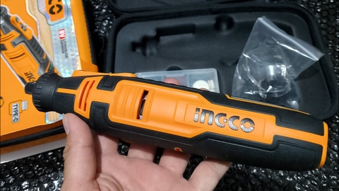 Máy Mài Khuôn Mẫu Dùng Pin 8V (không Kèm Dây Cáp Sạc ) INGCO CMGLI0801