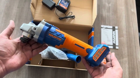 Máy mài góc dùng pin Lithium-ion 20V (không chổi than) WadFow WLAPM12