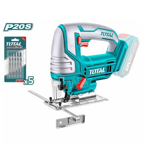 Máy cưa lọng dùng pin 20V Total TJSLI8501 kèm theo 5 lưỡi cưa