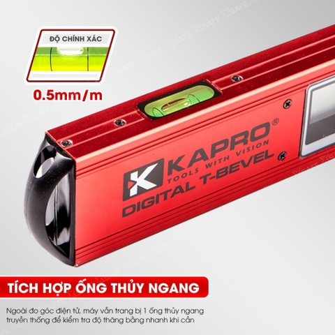 Thước Đo Góc Điện Tử Kapro 992 Chữ T Dài 30Cm