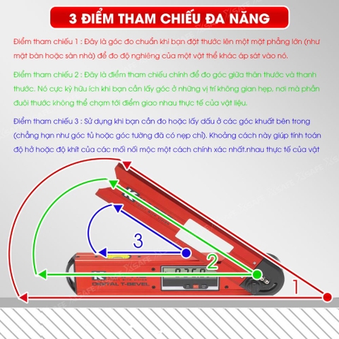 Thước Đo Góc Điện Tử Kapro 992 Chữ T Dài 30Cm