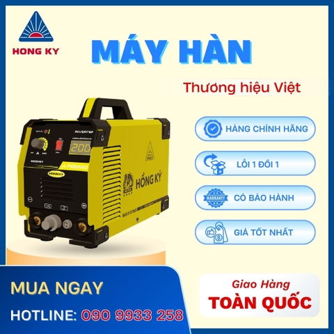Máy Hàn TIG DC Que Hồng Ký Master 200A 220V HKTIG200A