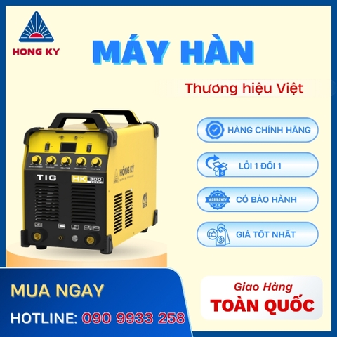 Máy Hàn TIG DC Que Hồng Ký Master 300A 220V HKTIG300A