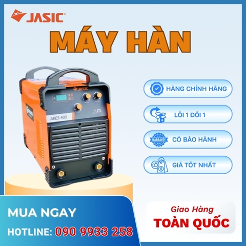 Máy hàn que điện tử Jasic Ares 400