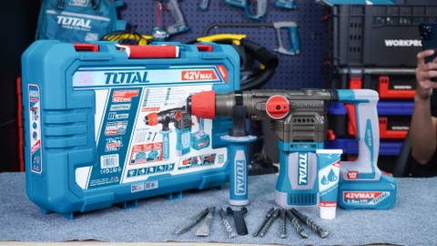 Máy khoan búa dùng pin Total TRHLI20228 20V