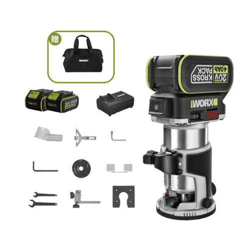 máy phay gỗ dùng pin worx 20V WU560.1