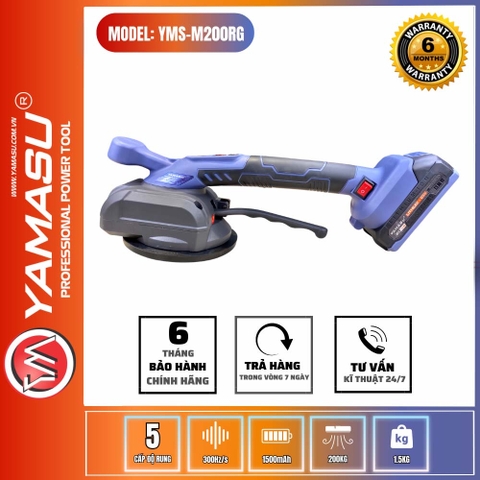 Máy Hít - Rung Gạch Động Lực Pin 21V Yamasu YMS-M200RG