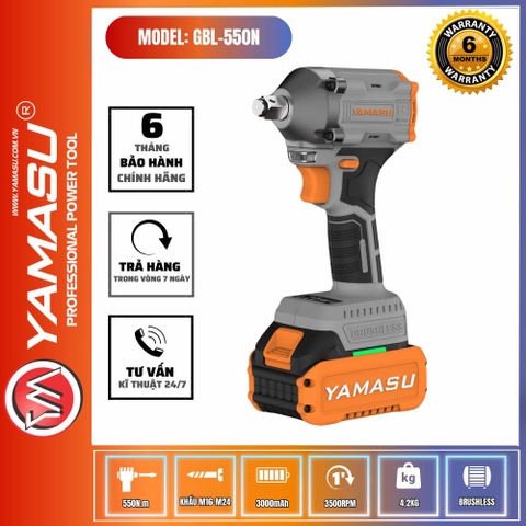 Bộ Máy Siết Động Lực Pin 21V Yamasu GBL-550N