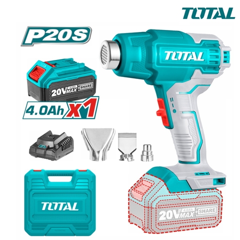 Máy Thổi Nhiệt Dùng Pin 20V Total TBLI20025