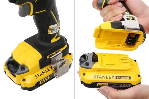 Máy vặn vít cầm tay không than Stanley SBI810D2K-B1(kèm 02 pin 2.0Ah + sạc)
