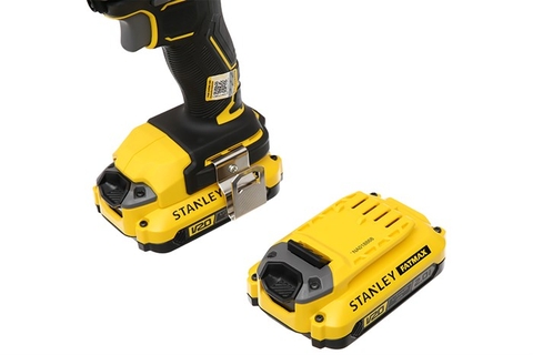Máy vặn vít cầm tay không than Stanley SBI810D2K-B1(kèm 02 pin 2.0Ah + sạc)