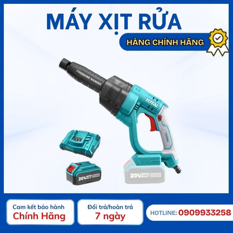 Máy xịt rửa xe cầm tay TOTAL TPWLI20084