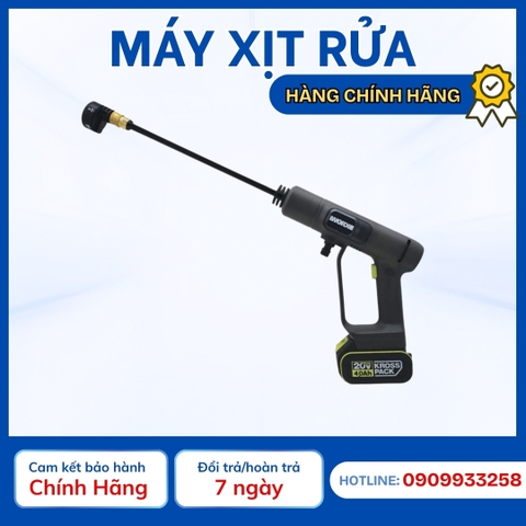 Máy xịt rửa xe cầm tay WORX WU623.9 dùng pin 20V