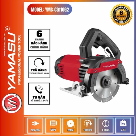 Máy cắt đá cầm tay điện Yamasu YMS-CG110G2