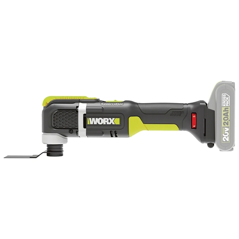 Thân Máy Cắt Rung Dùng Pin 18/20V (Không Kèm Pin Và Sạc) Worx WE696.9