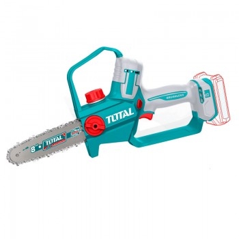 Máy cắt/ cưa cành (cưa xích) 5inch không chổi than dùng pin Lithium 20V (không kèm pin và sạc) Total TGSLI2056