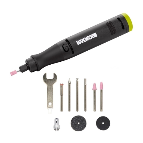 Thân Máy Mài Khuôn Mini Dùng Pin 20V (Không Kèm Pin sạc) Worx WU590.9