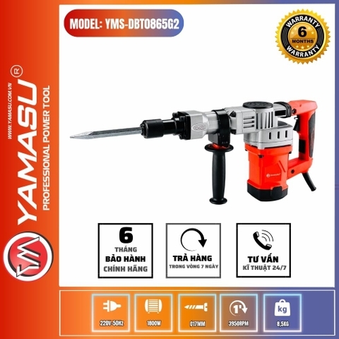 Máy Đục Bê Tông 17MM Nòng 35 Yamasu YMS-DBT0865G2