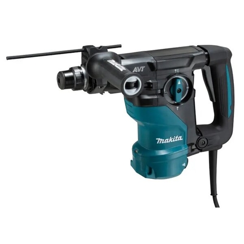Máy Khoan Bê Tông 3 Chức Năng Với Hệthống Hút Bụi Chuôi Gài SDS-PLUS/30mm Makita HR3011FCWJ