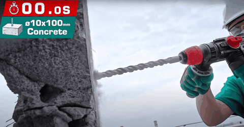 Máy Khoan Bê Tông Không Chổi Than Dùng Pin 42V Total TRHLI422882