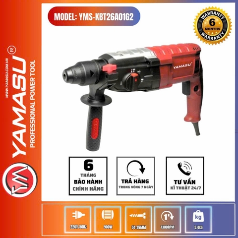 Máy khoan cầm tay Yamasu YMS-KBT26A01G2