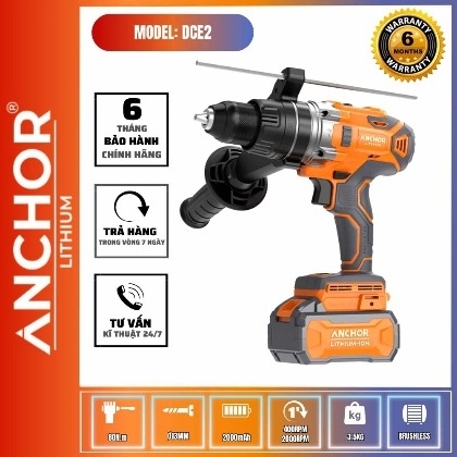 Máy Khoan Vít Pin 20V Ø13 – 3 Tầng Răng Yamasu M20-DCE2