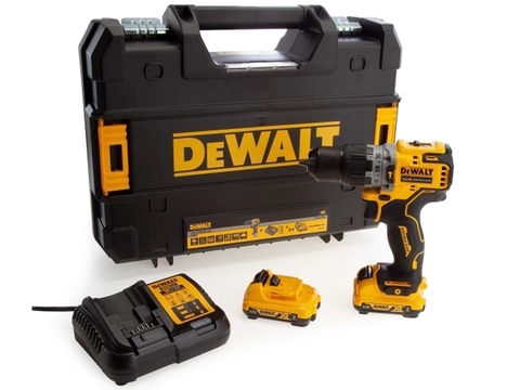 Máy khoan cầm tay Dewalt DCD706D2-KR (12V) (Máy, Sạc, 2pin*2Ah Vali)