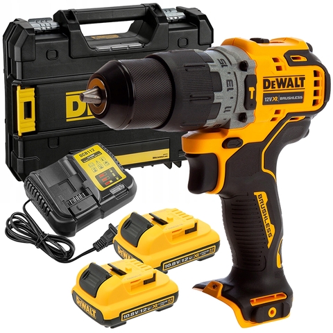 Máy khoan cầm tay Dewalt DCD706D2-KR (12V) (Máy, Sạc, 2pin*2Ah Vali)