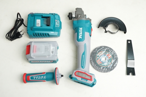 Máy Mài Góc Không Chổi Than Dùng Pin 20V Total TAGLI261021