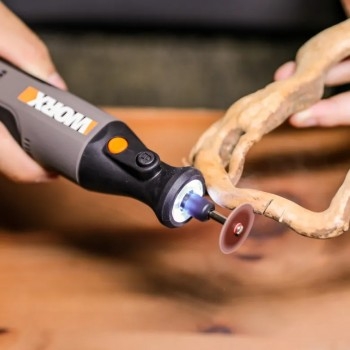 Máy Mài Khuôn Pin (8V, Cổng Sạc Type C, 5 Tốc Độ, 28000r/Phút) Worx WX106