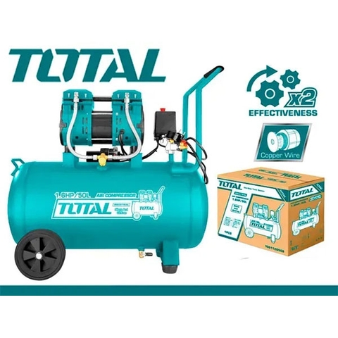 Máy Nén Khí Không Dầu 50L/1200W Total TCS1120508T