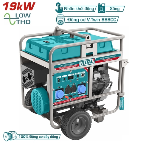 Máy Phát điện Dùng Xăng 19KW Total TP1200006