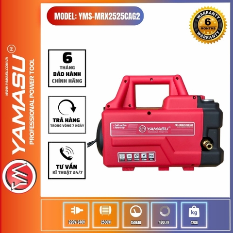 Máy Rửa Xe– MOTOR 90 – Có Chỉnh Áp Yamasu YMS-MRX2525CAG2