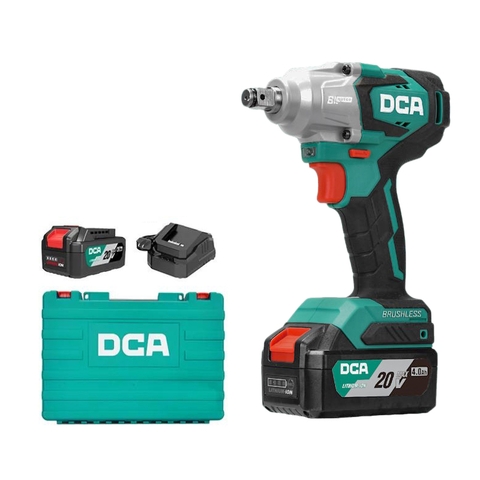 Máy siết buloong không chổi than dùng pin DCA ADPB02-18MDM