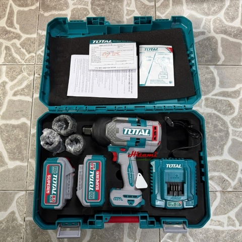 Máy vặn bu lông dùng pin 20V Total TIWLI20175