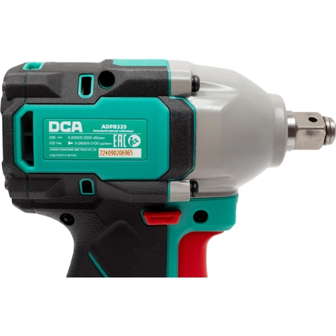Máy siết buloong không chổi than dùng pin DCA ADPB320Z