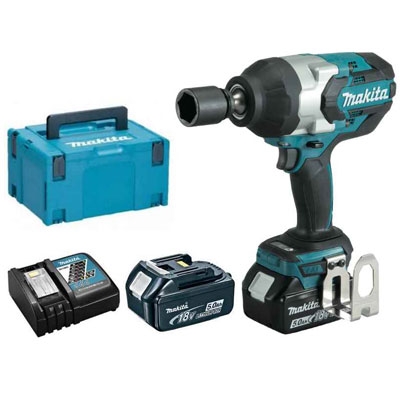Máy Siết Bu Lông Dùng Pin 19mm/BL 18V Makita DTW1001RTJ
