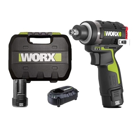 Máy vặn vít và bu lông dùng pin 12V Worx WU132T.2 (2 Pin 2.0Ah, 1 Sạc)