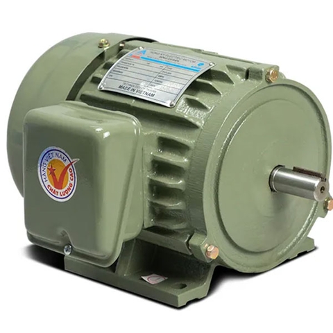 Motor Vỏ Gang (1HP-3Pha) Hồng Ký PLC-H0.7534