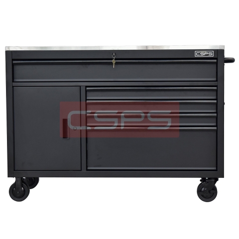Tủ dụng cụ CSPS 132cm - 05 hộc kéo màu đen