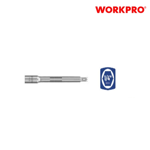 Nối tuýp dài có đầu vuông 1/4 inch dài 3 inch 75mm Workpro - WP275021