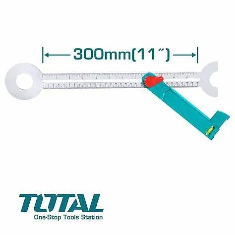 Thước góc vuông 300mm TOTAL TAHS3011